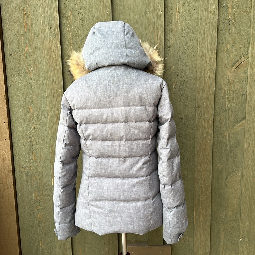 Gray Eider Down Insulated Ski Jacket - image 5
